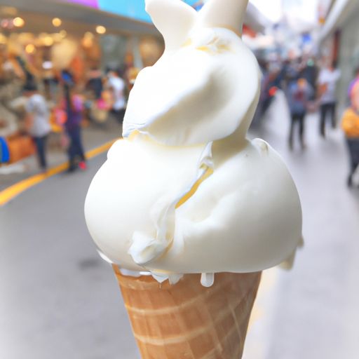 大白兔冰淇淋大白兔冰淇淋：甜品界的经典，一口回味的美味