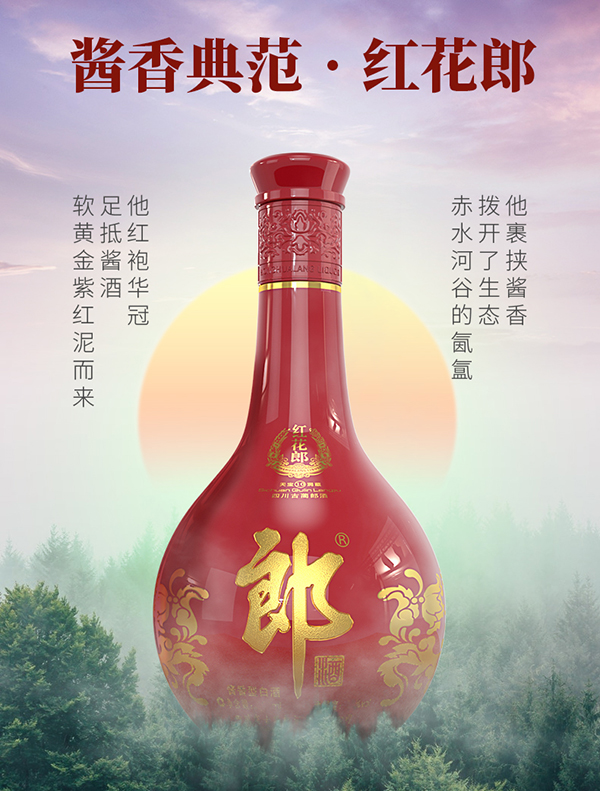 酱香典范酱香典范与酱香典范红花郎：中国白酒的代表性产品 酱香典范红花郎图2